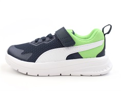 Puma dark night/puma white/green sneakers Evolve